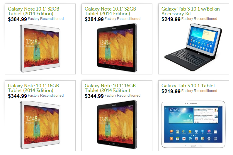 [Deal Alert] Woot Offering Various Galaxy Note And Galaxy Tab Factory