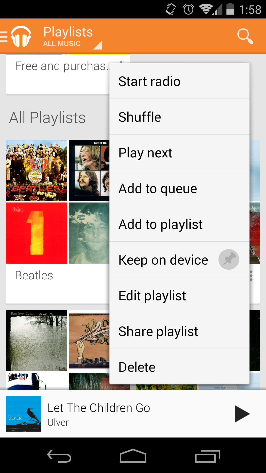 google play music download all