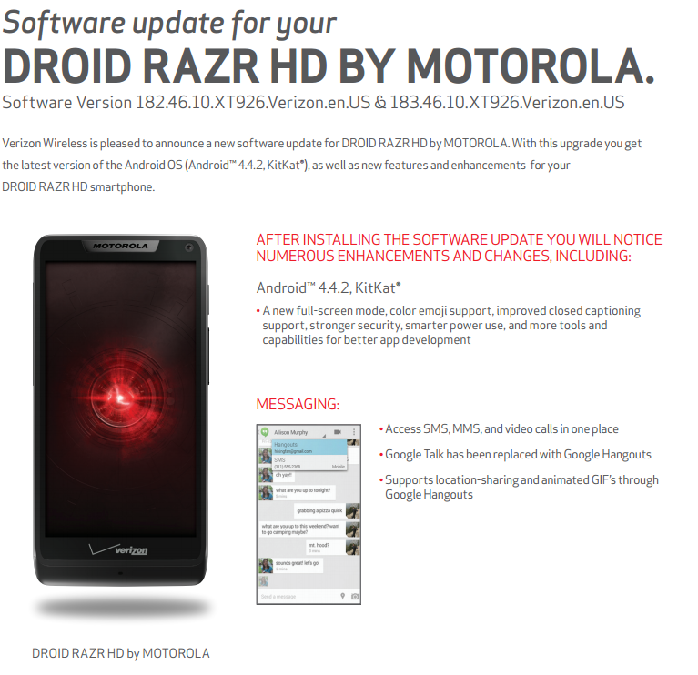 How To Unlock Verizon Droid Razr Maxx Hd Verizon Moto DROID Updates: RAZR M, RAZR HD, And RAZR MAXX HD Get