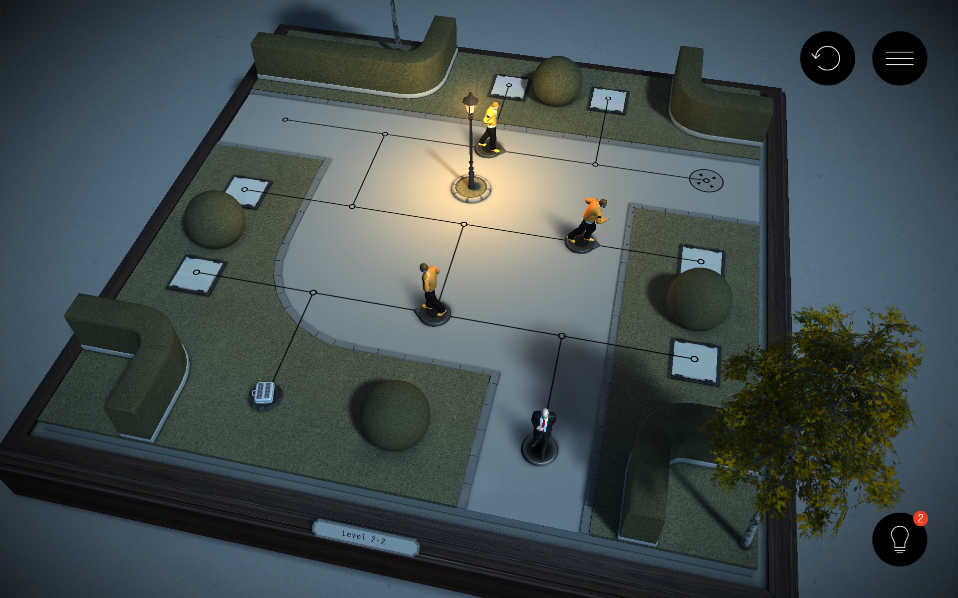 hitman go level 1-15