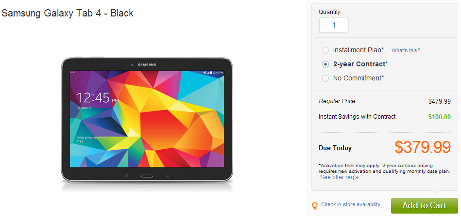 AT&T Has Released The Samsung Galaxy Tab 4 10.1, Galaxy Note Pro 12.2 ...