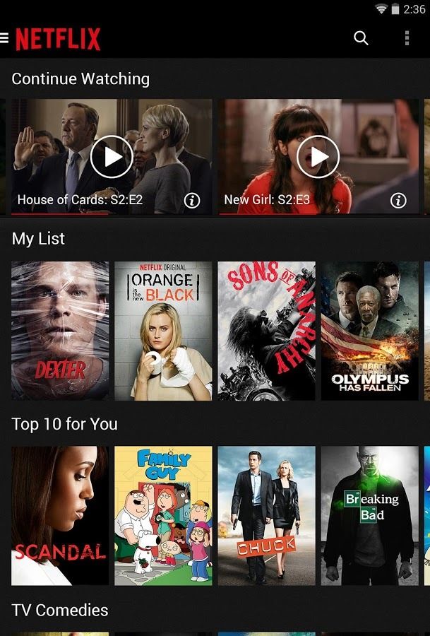 Netflix App Updated To v3.6 With A New Logo And Tweaked UI