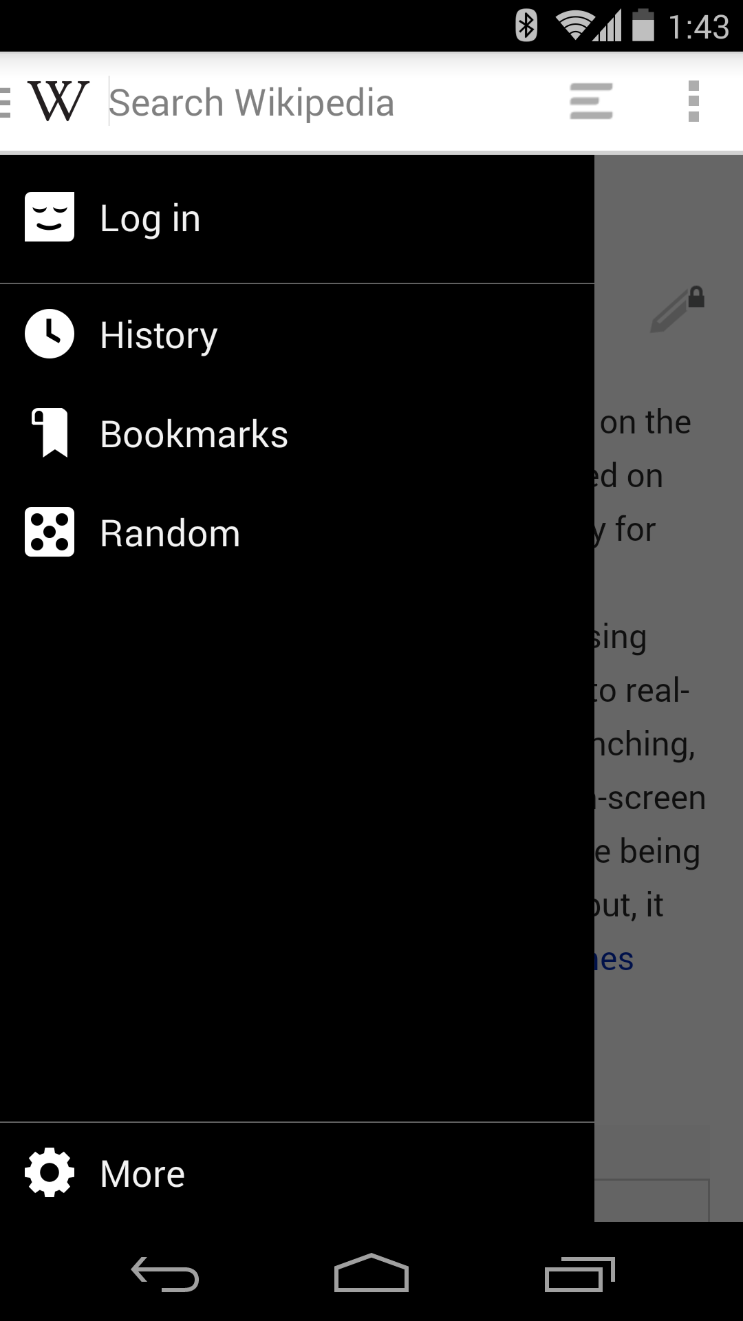Native Application Wikipedia Wikipedia Beta App Goes Native With Drastic New Redesign, Support For ...