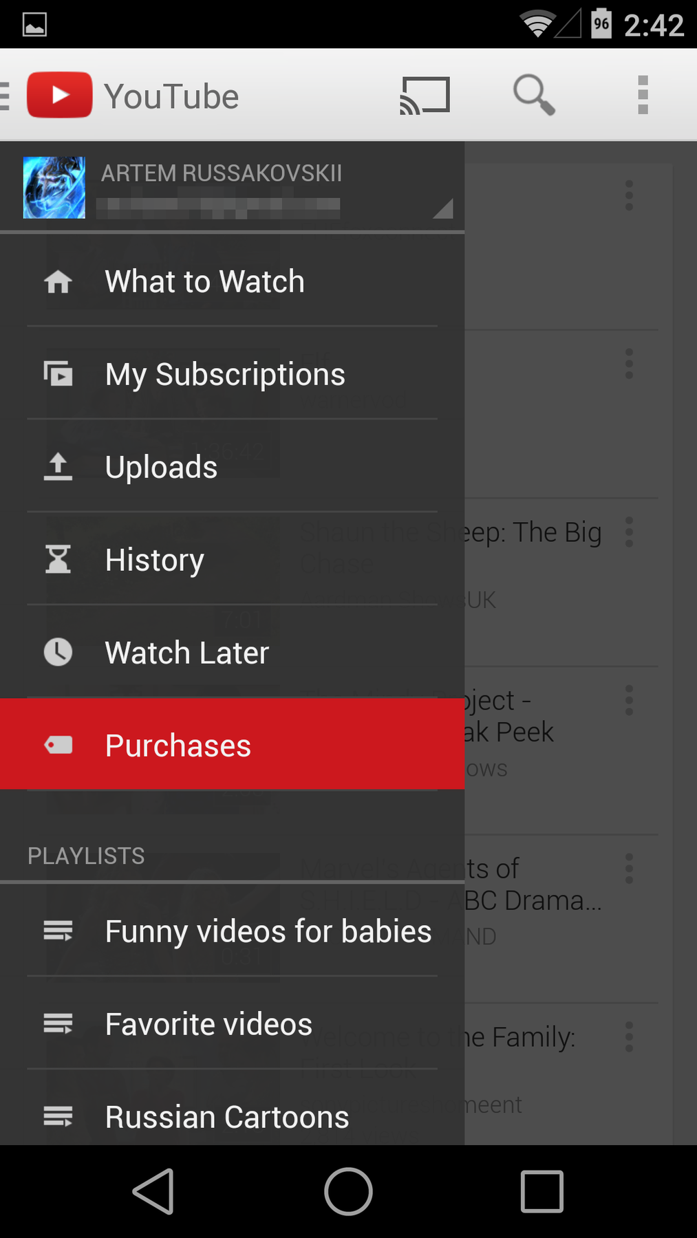 Google Play Movies Purchases Now Listed In YouTube For Android