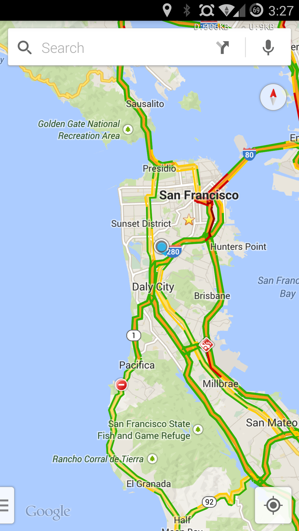 google maps biking speed