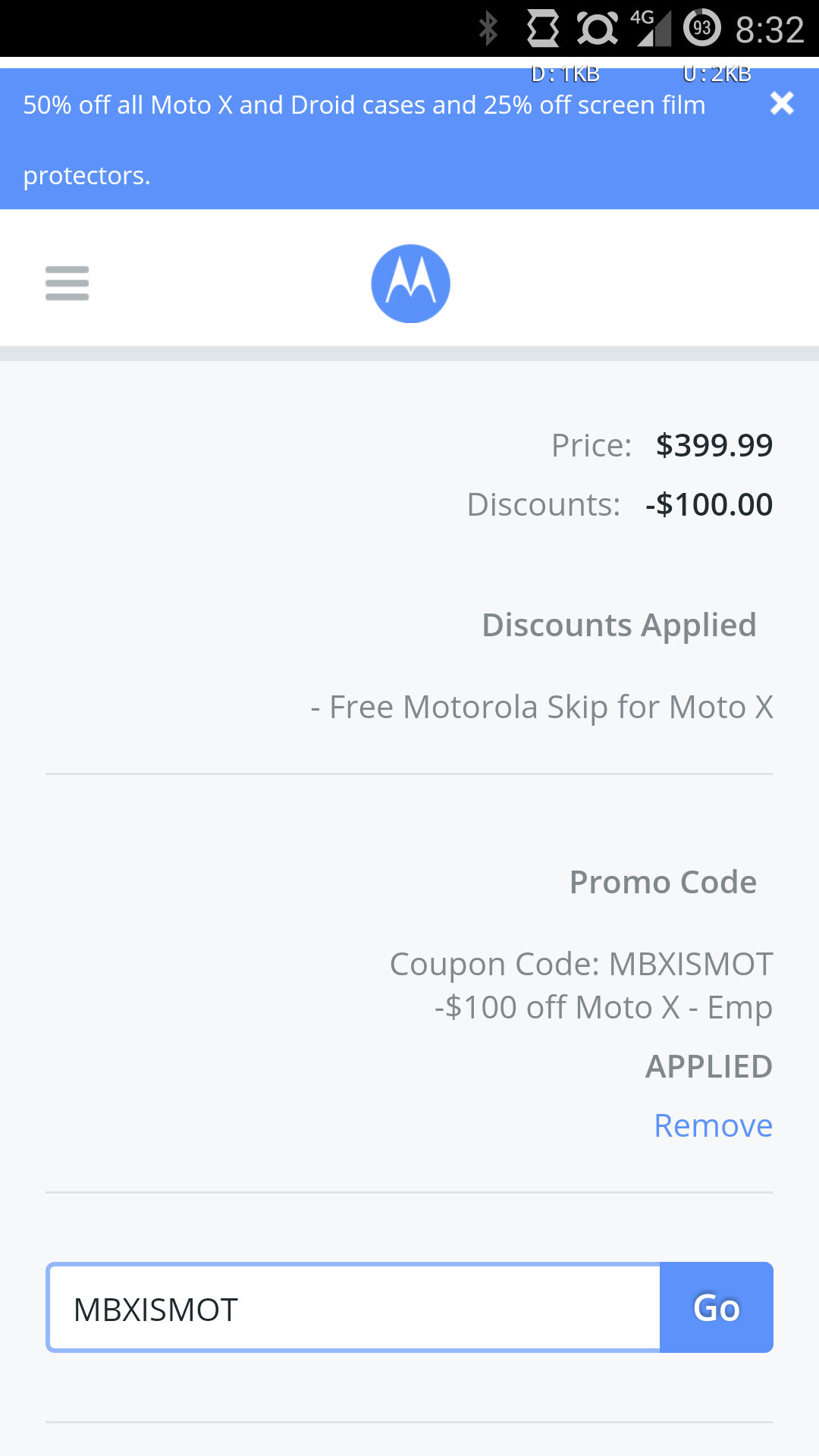 Deal Alert] Moto X Going For At Least $100 Off With Coupon ...