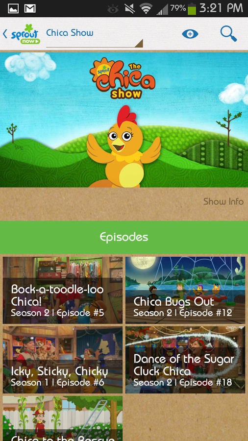 [New App] NBC Universal Releases Sprout Now Android App With Full