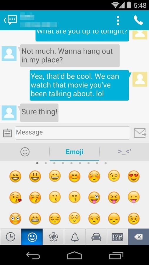 Handcent SMS v6.0 Update Makes The App Much Less Ugly And Adds Cross ...