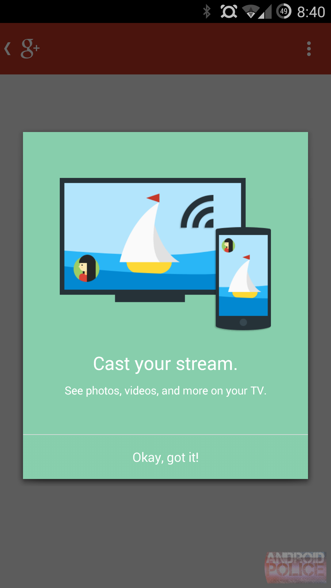 Cast Your Google+ Stream With Latest Update [APK Download]