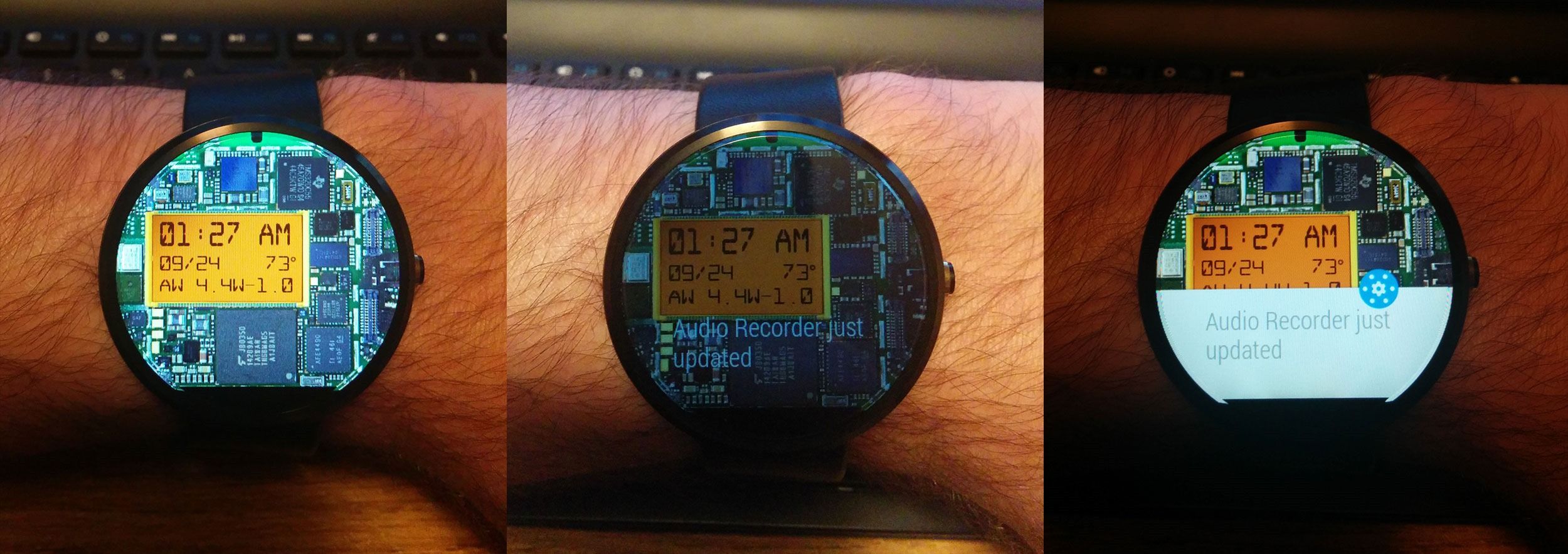 Circuit Wear Watch Face For The Moto 360 Offers A Window Into The