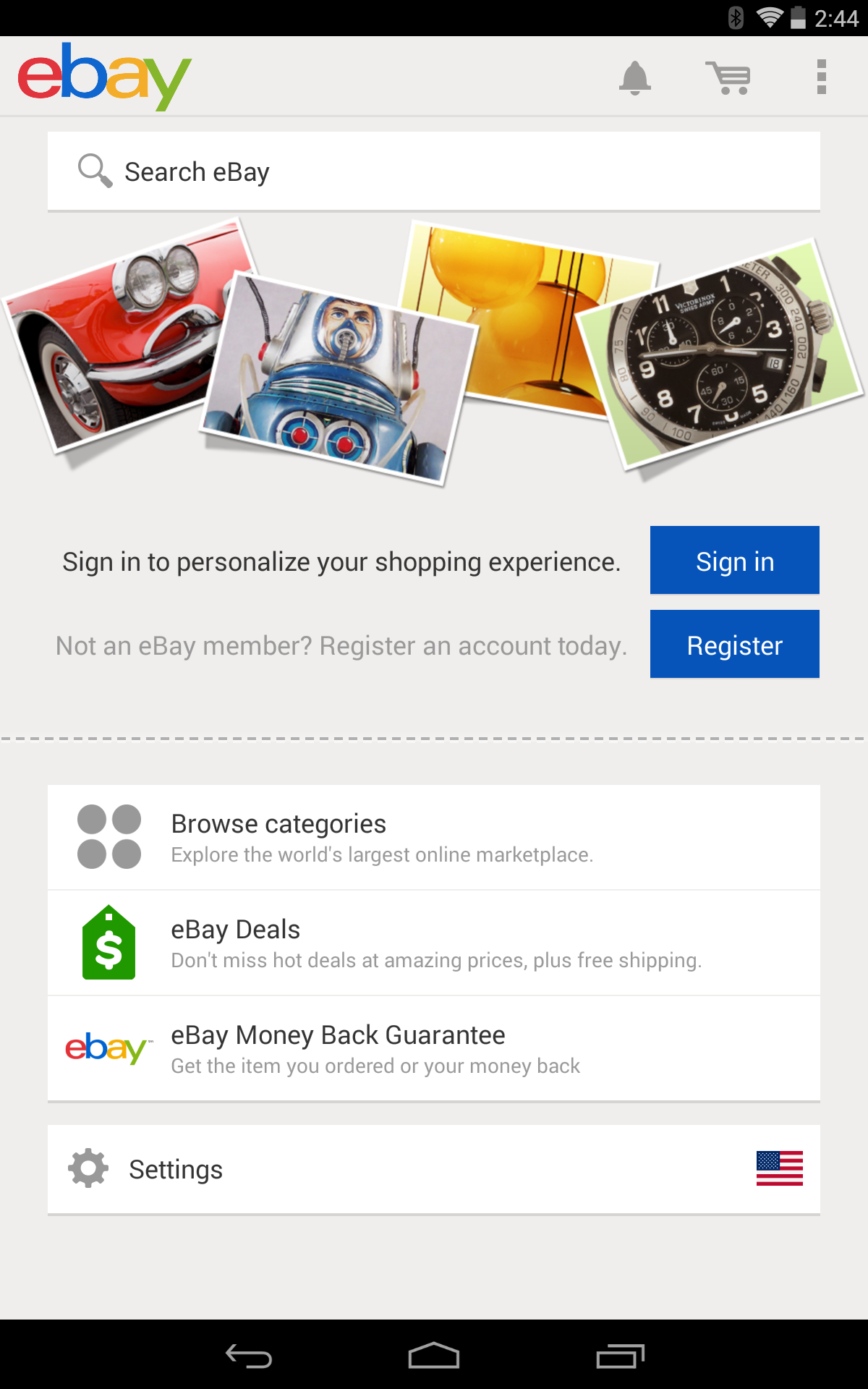 eBay Updated To Version 2.7 With New Look, Better Search Results, In