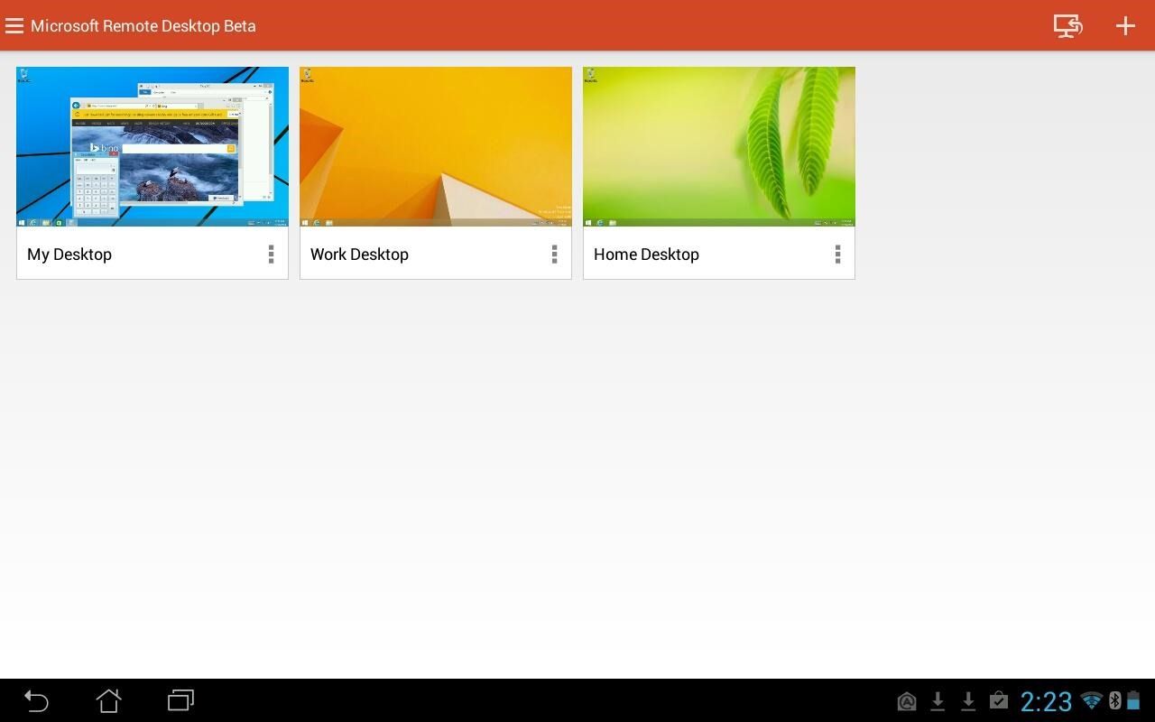Microsoft releases beta version of remote desktop android app with new