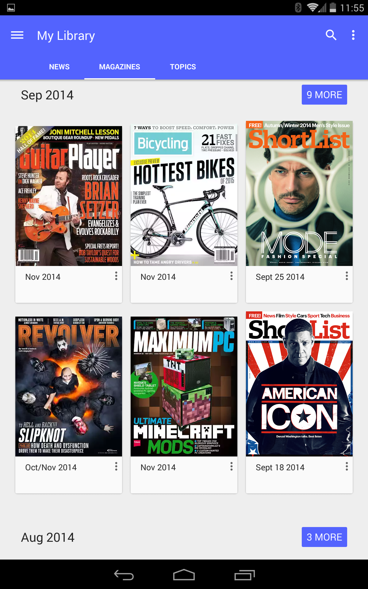 [APK Download] Google Play Newsstand Gets A Material Makeover, Improved ...