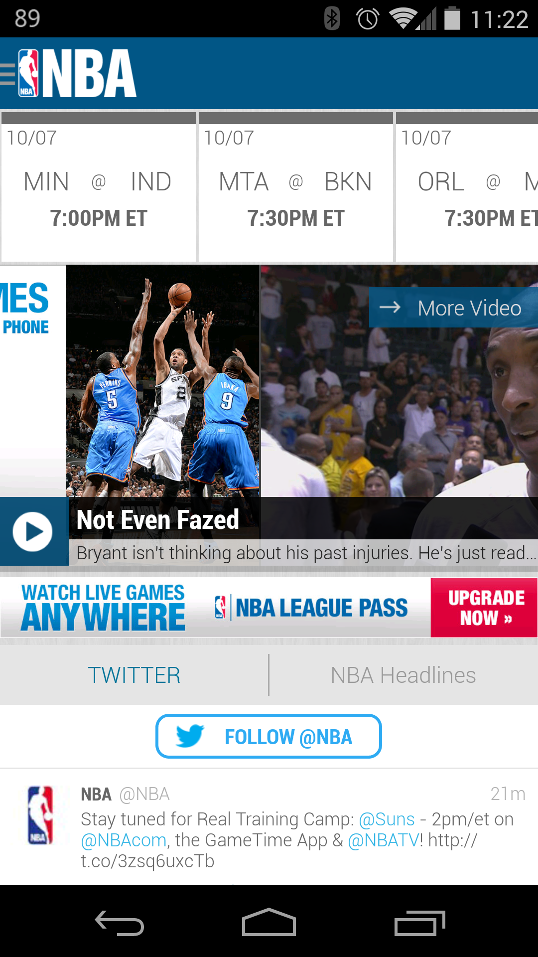 NBA Game Time App Updated For The 20142015 Season, Combines Previous