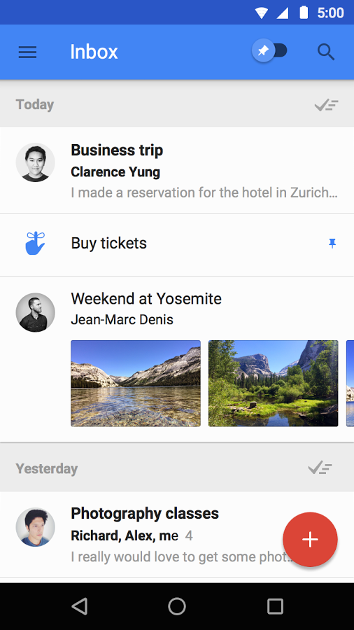Google's 'Inbox By Gmail' Email Replacement System Is Live, But Invite ...