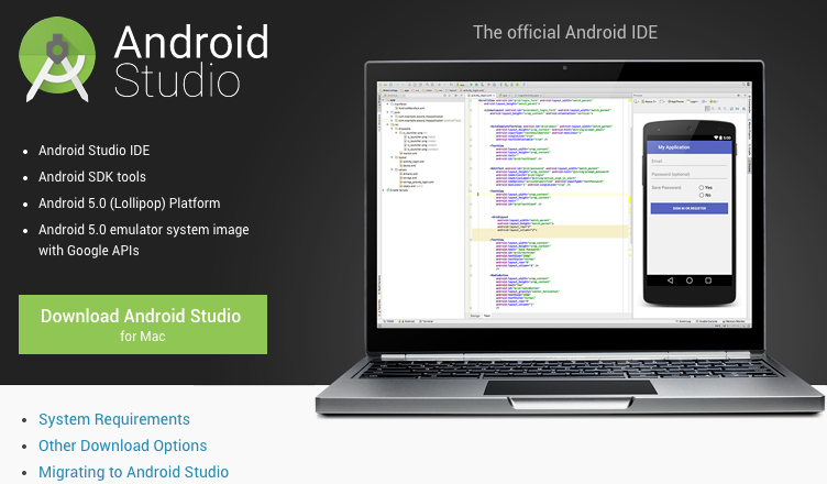 Android Studio 2022.3.1.20 download the last version for apple