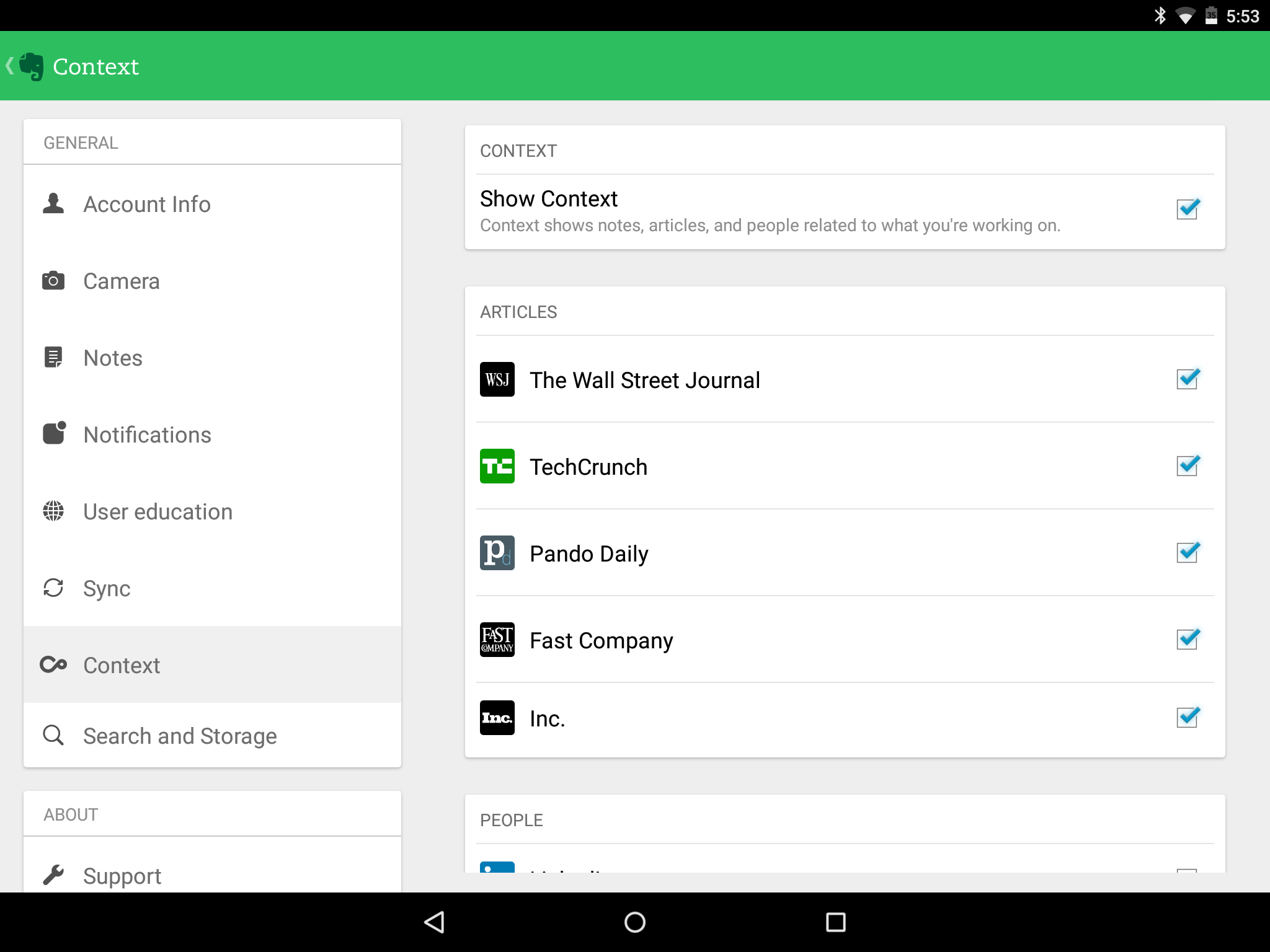 The Latest Evernote Update Brings Relevant Content Suggestions To Your