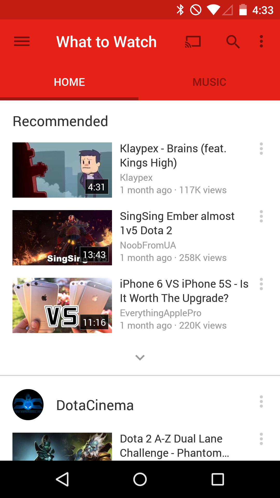 YouTube Gets Updated With Material Design [APK Download]