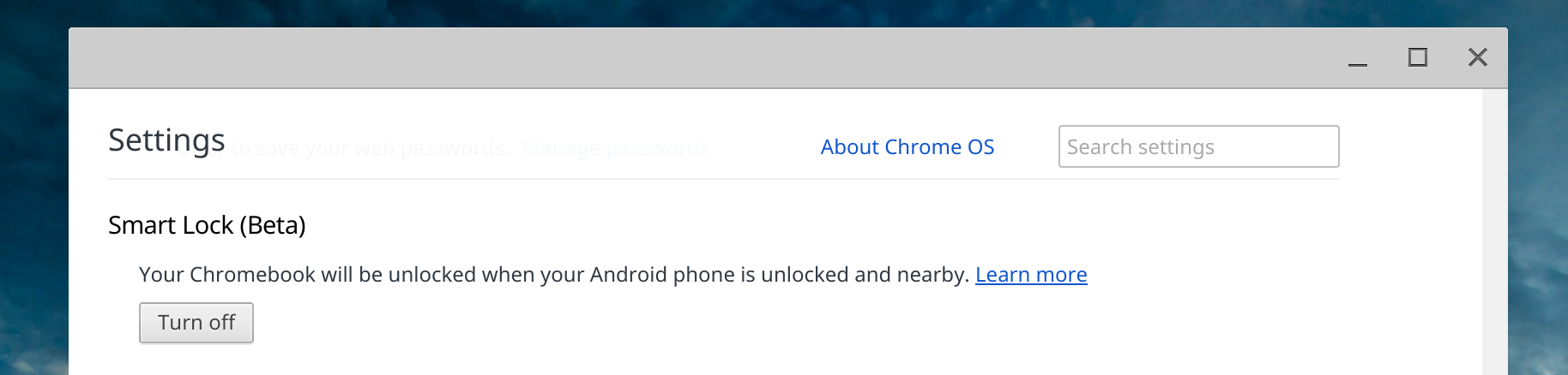 Smart Lock Comes To Chrome OS Stable, Can Automatically Unlock ...