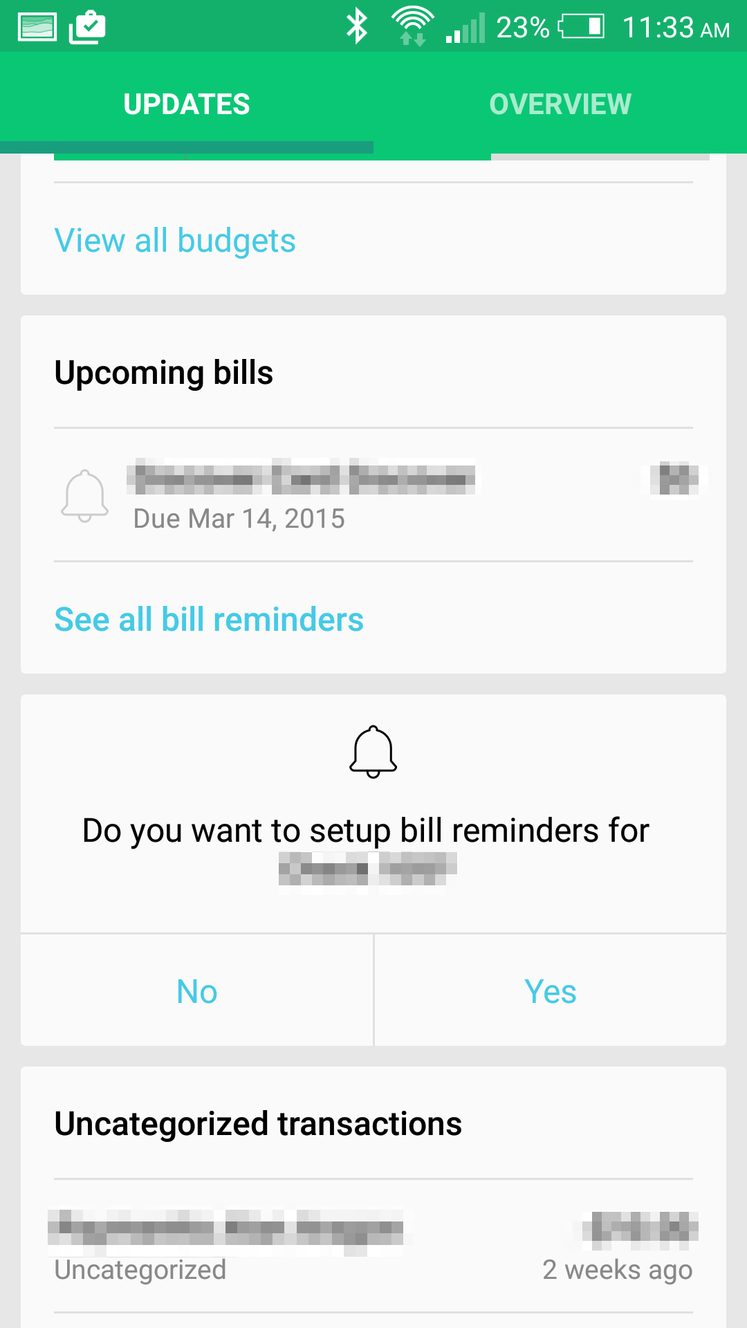 Mint v4.1 Update Brings Bill Reminders, Navigation Tweaks, And No More ...