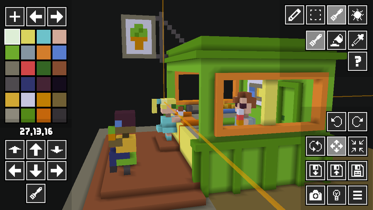 VoxelMaker Lets You Build 3D Pixel Art Worlds With Simple Touch ...