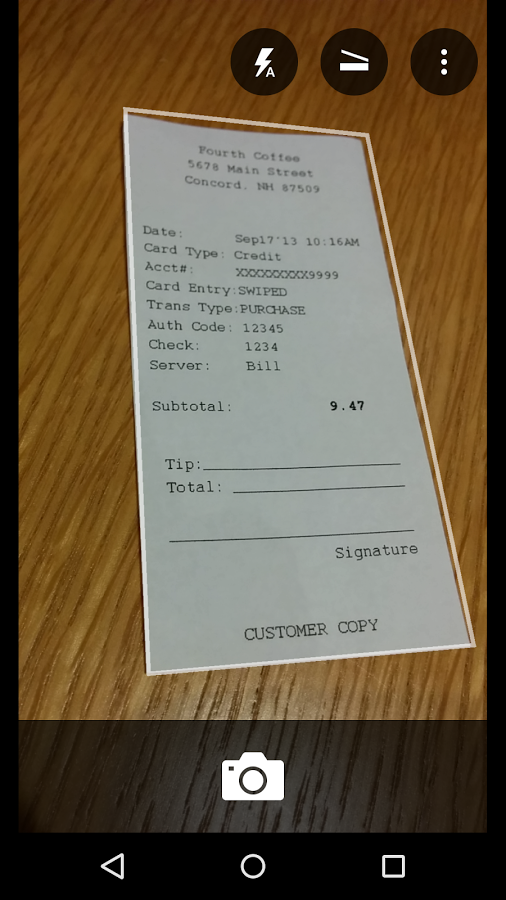 Microsoft Office Lens, An App For Scanning Documents With Your Camera