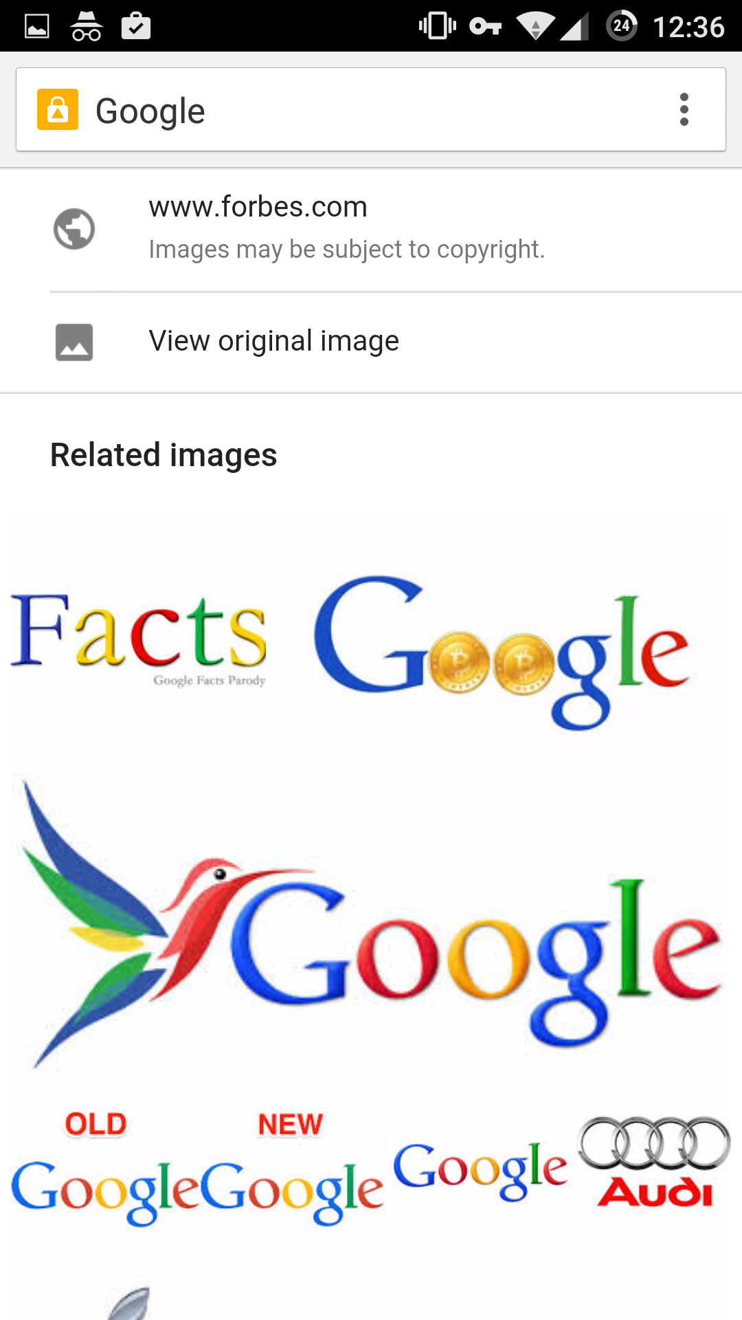 Google Appears To Be Testing A New Design For Mobile Image Results