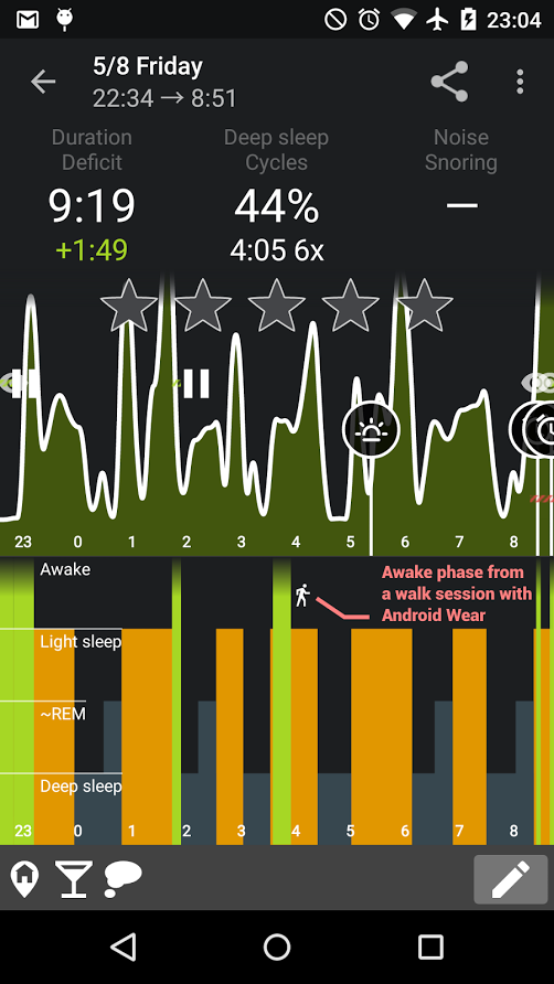 Sleep as Android Integrates With Google Fit And Adds Pebble Time Support