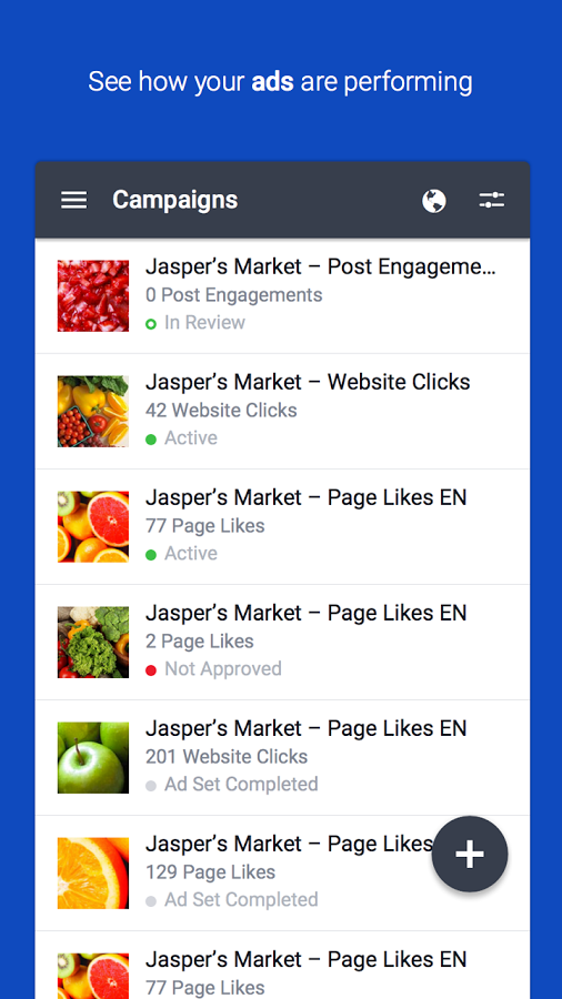 Facebook's New Ad Manager App For Android Lets You Peddle Your Wares