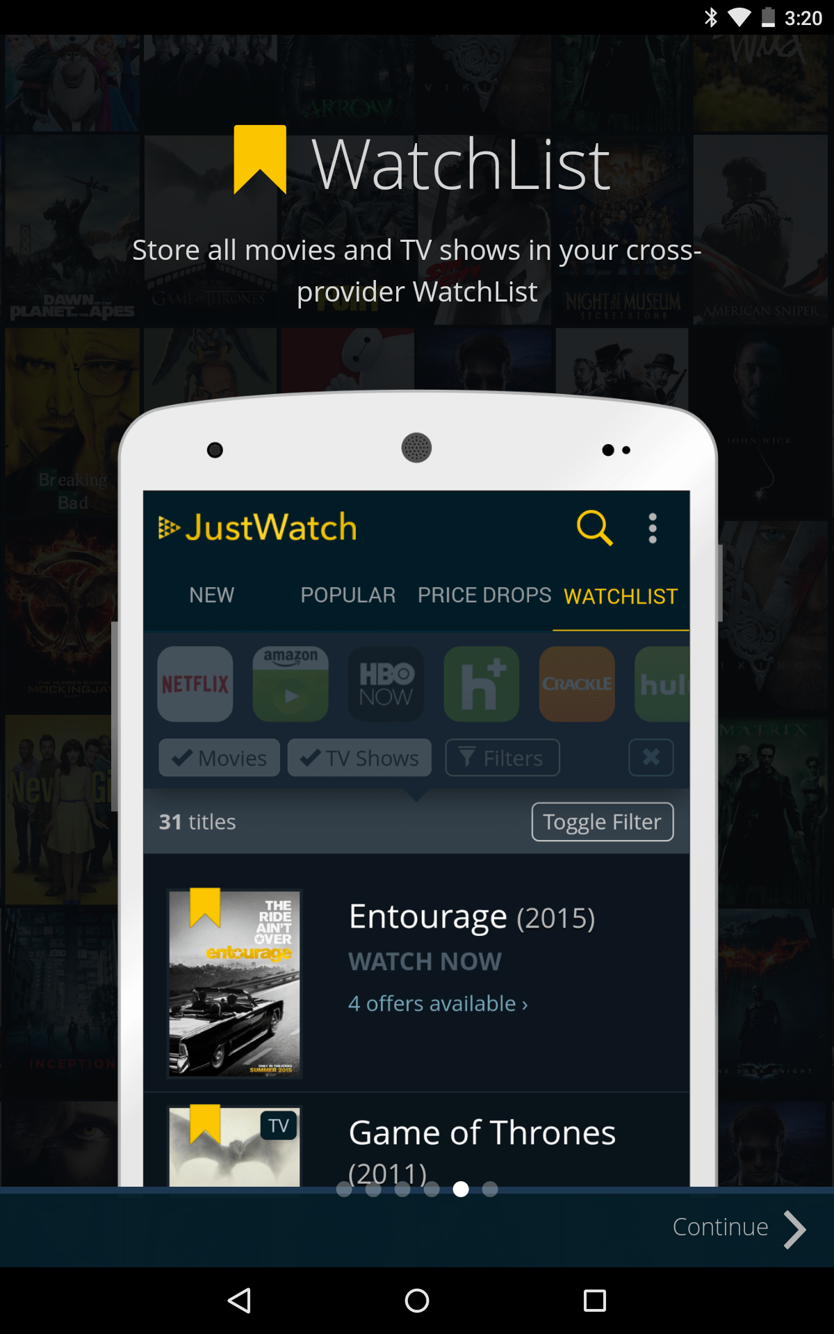 The New Justwatch Android App Lets You See Which Tv Shows And Movies Are Streaming Where 