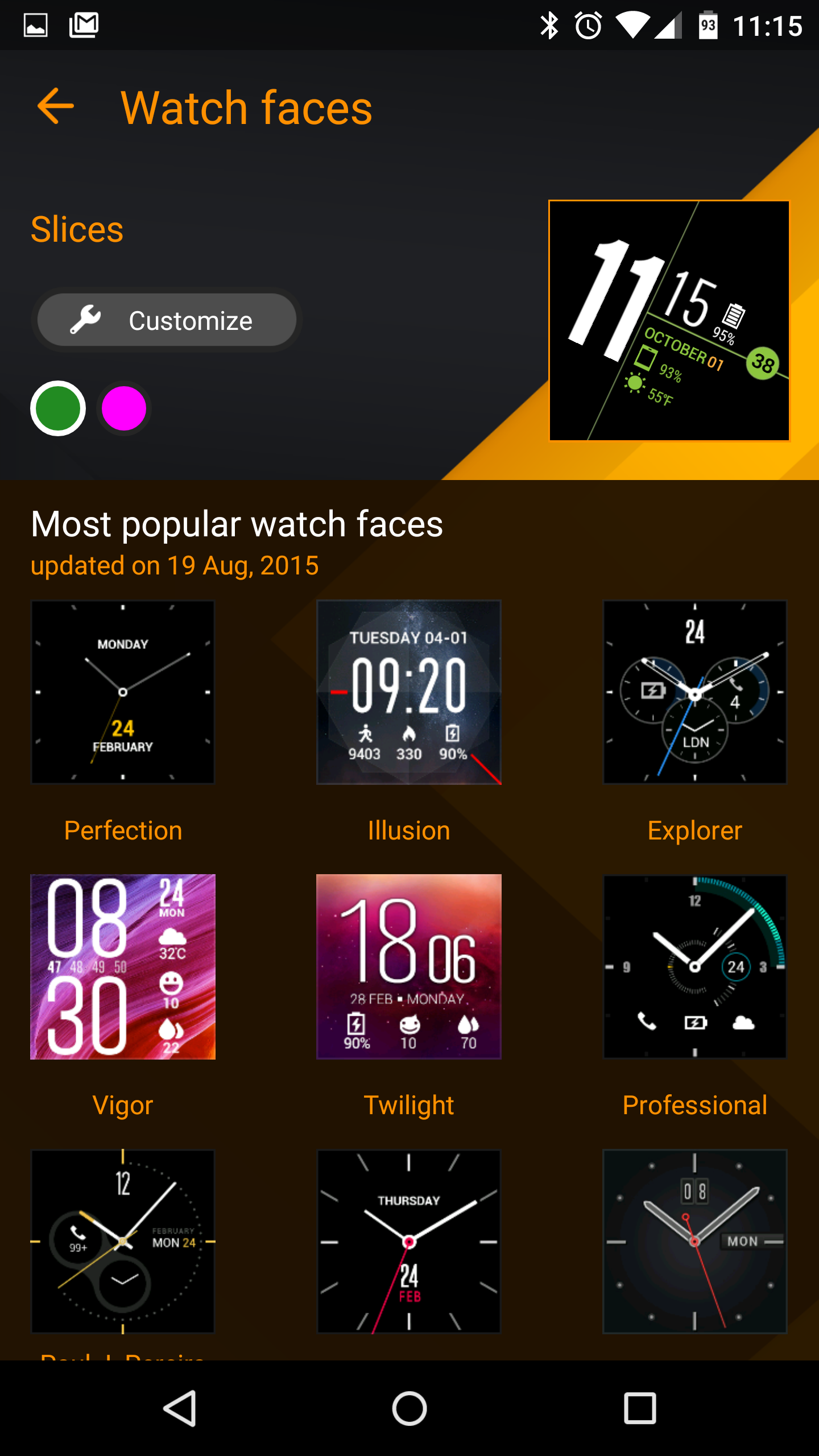 Zenwatch manager hot sale apk