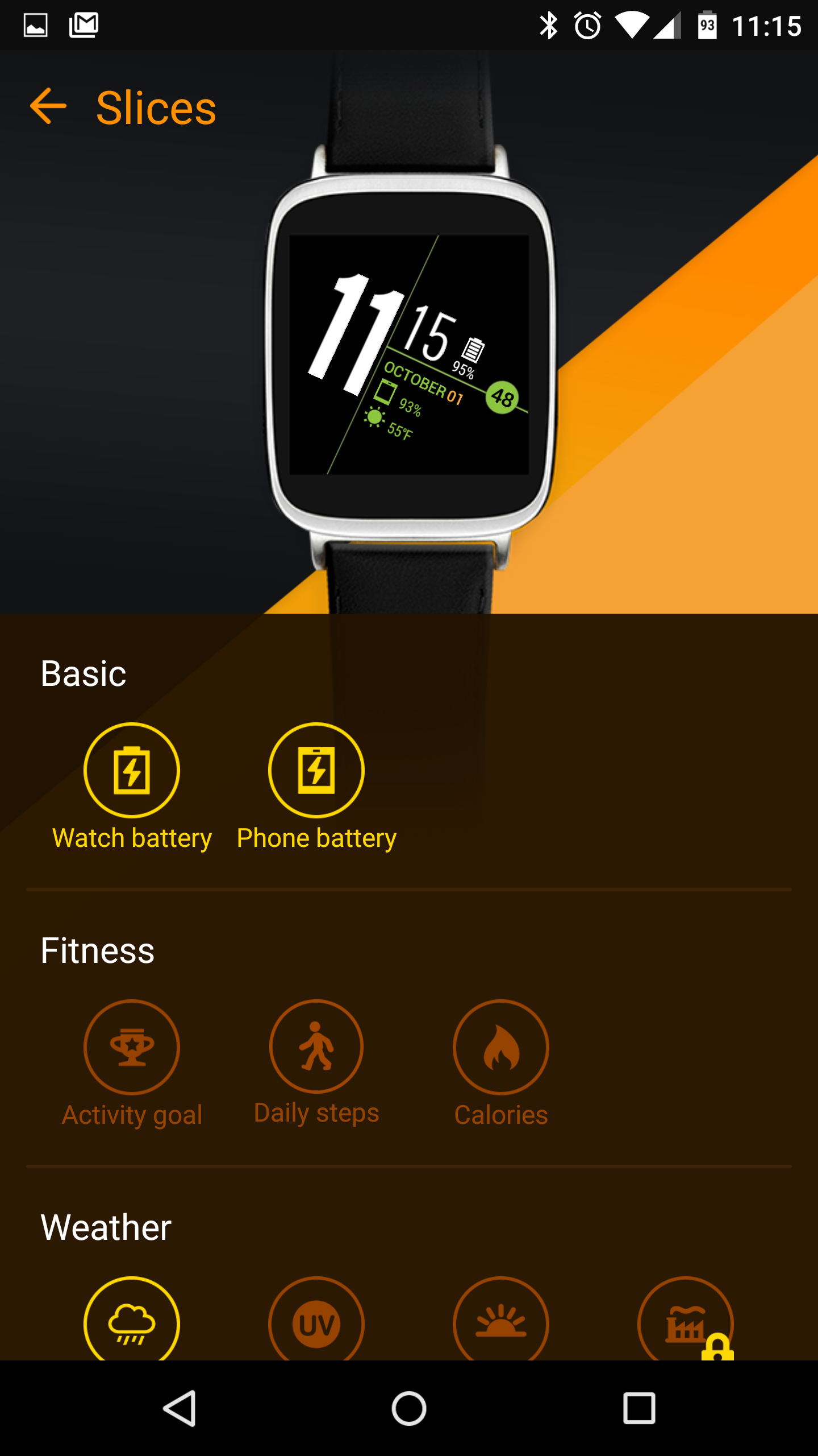 Zenwatch 2 app sale