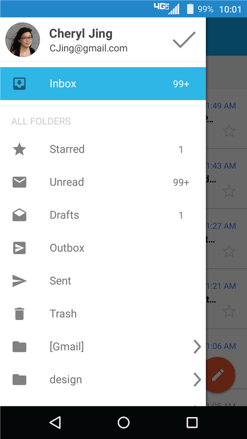 Motorola Adds Stock Email App To The Play Store, Includes Screenshots ...