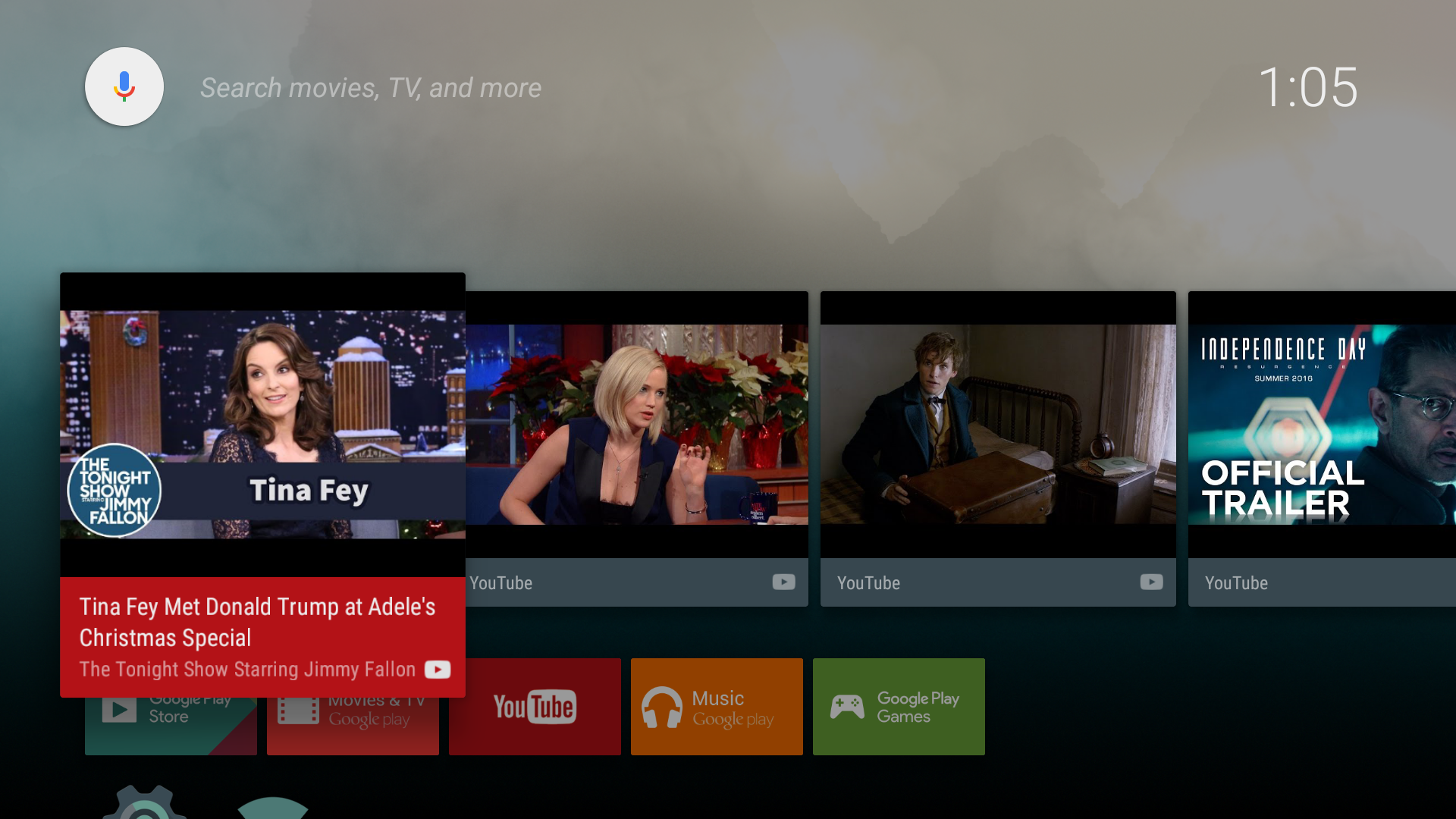 Google App For Android Tv V2 0 Updates The Search Interface To The New Google App For Android Tv V2 0 Updates The Search Interface To The New