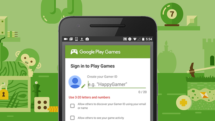 Latest Google Play Games update enables custom Gamer IDs and automatic  sign-in - Android Authority