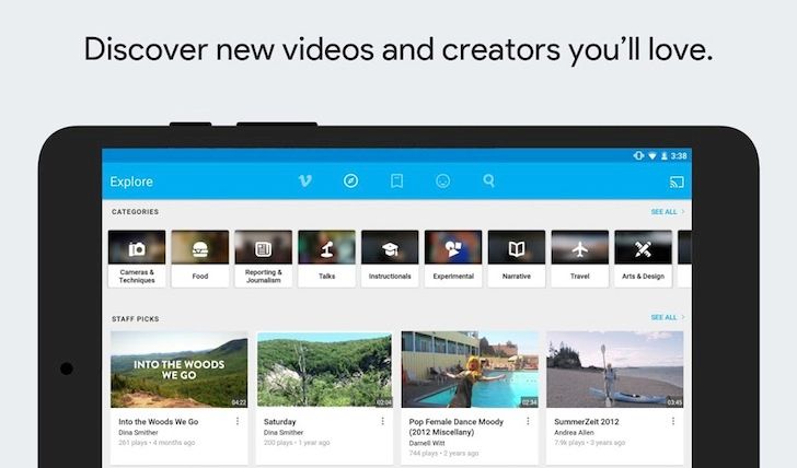 Chromecast Support Finally To The Vimeo App In Version 2.1