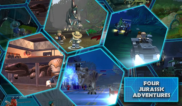 lego jurassic world unlock dinosaurs