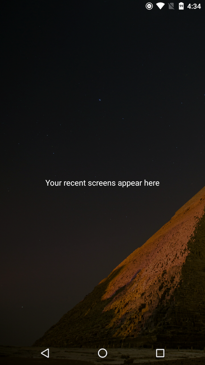 [Minor] Android N Dev Preview 2 Shows A New Icon When Your Recent Apps