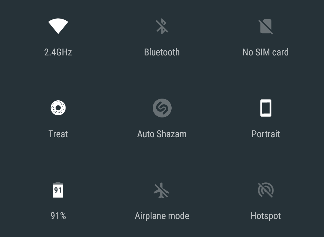 Shazam adds &quot;Auto Shazam&quot; custom tile for Android 7.0 Nougat's Quick Settings