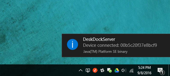 deskdock server windows 10