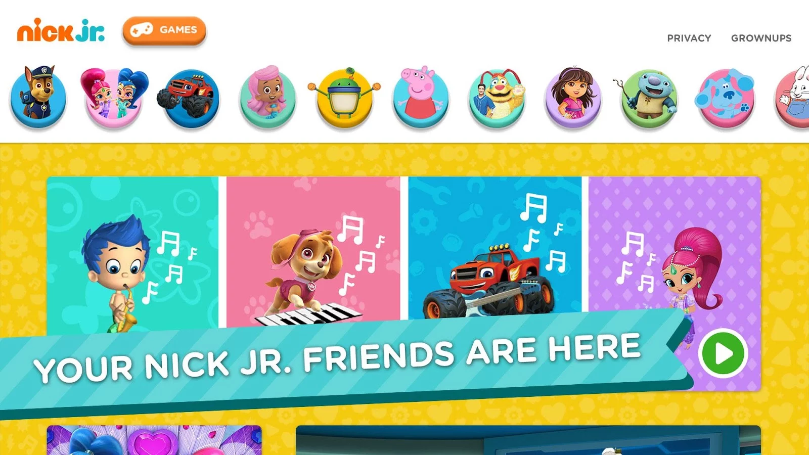 Nick Jr - Watch Kids TV Shows::Appstore for Android
