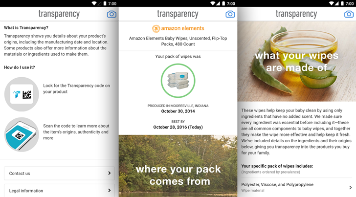 transparency app