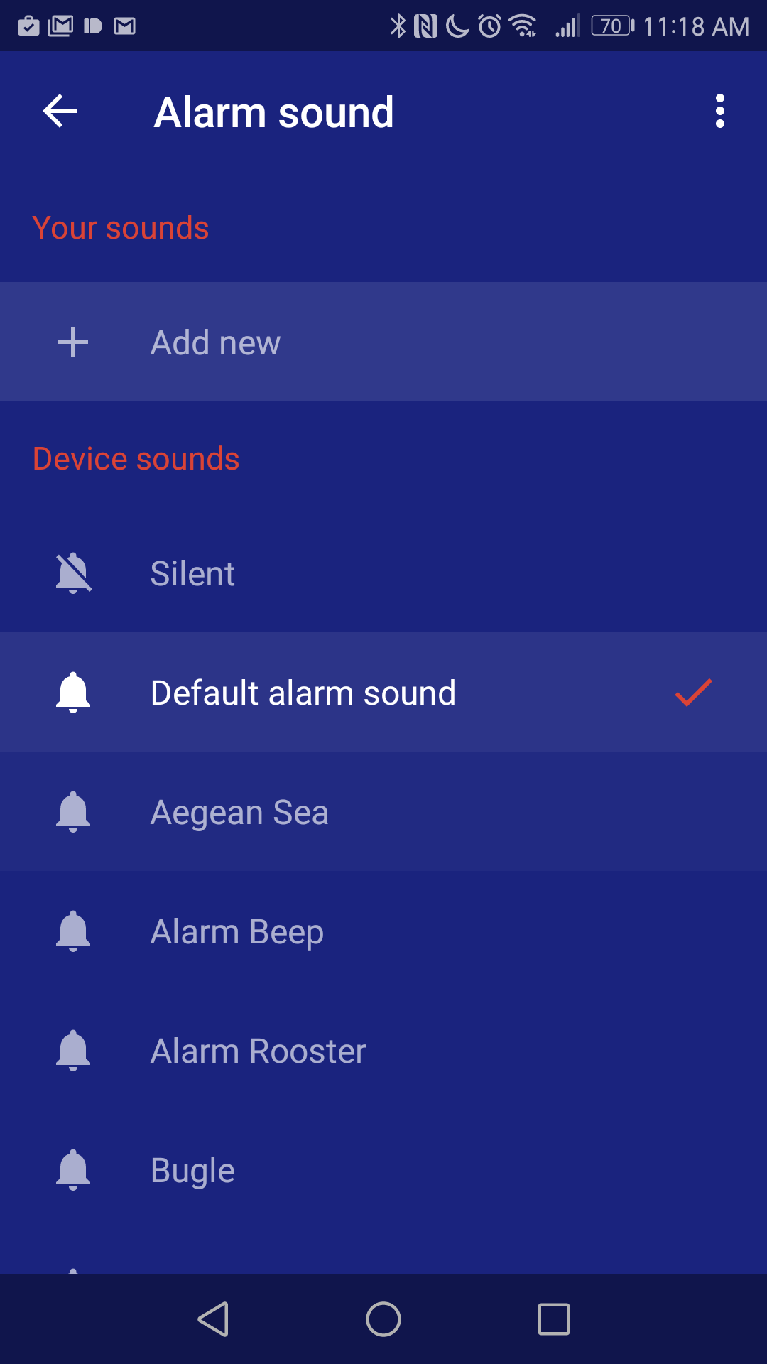 [Update Use any audio file as an alarm or timer] Google Clock app