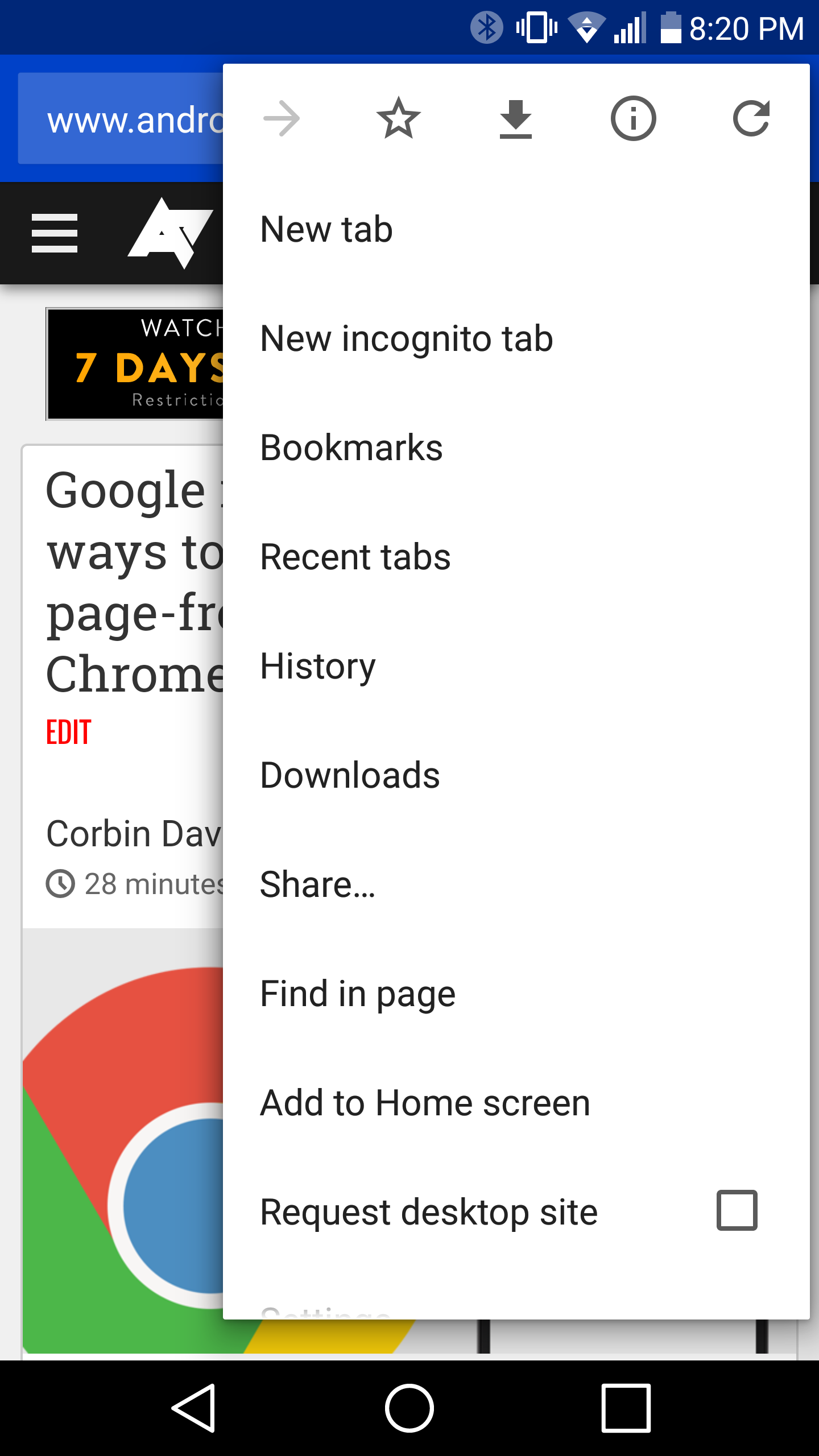 Tips Various Ways To Copy Url In Chrome For Android And Chrome Custom Tabs