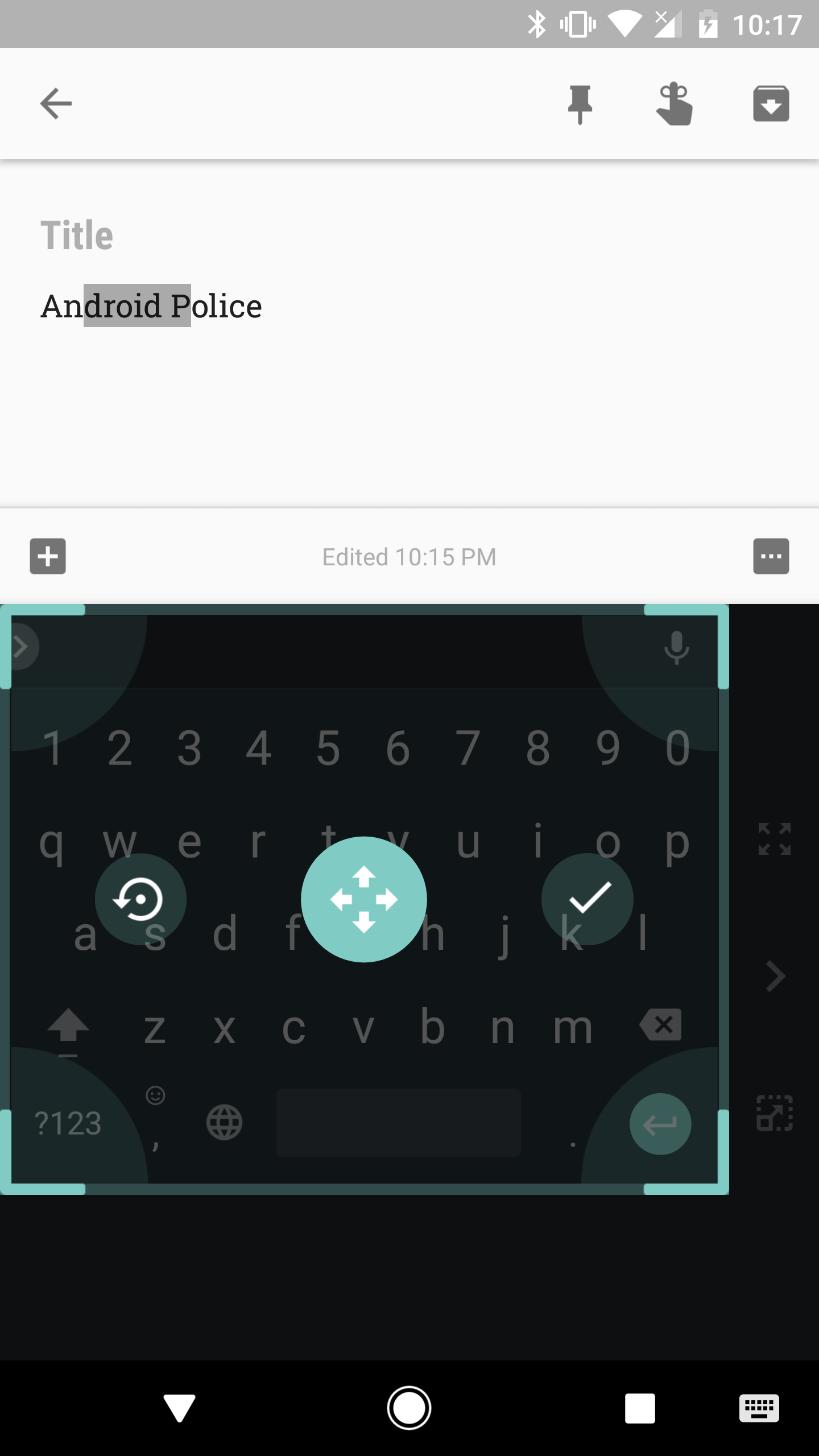 GBoard v6.2 adds a Text Editor tool for fine cursor control, resizing ...