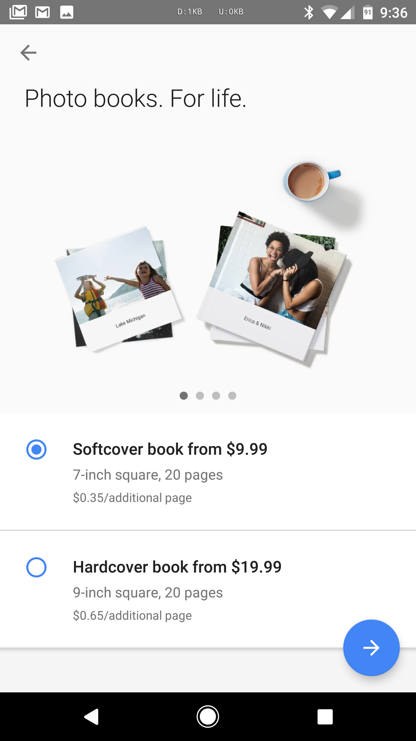 Google's new photo books are already live in the Photos app for some
