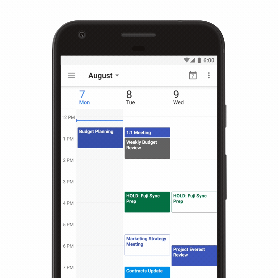 PSA: Google Calendar added a drag-and-drop gesture for moving events to ...