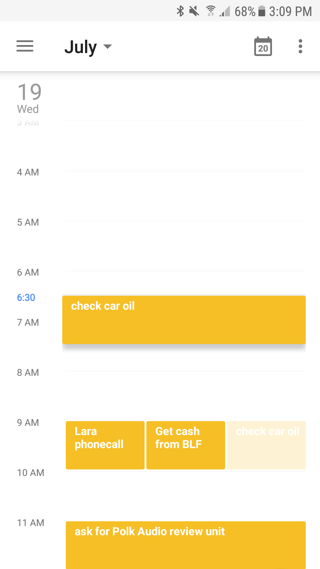 PSA Google Calendar added a draganddrop gesture for moving events to