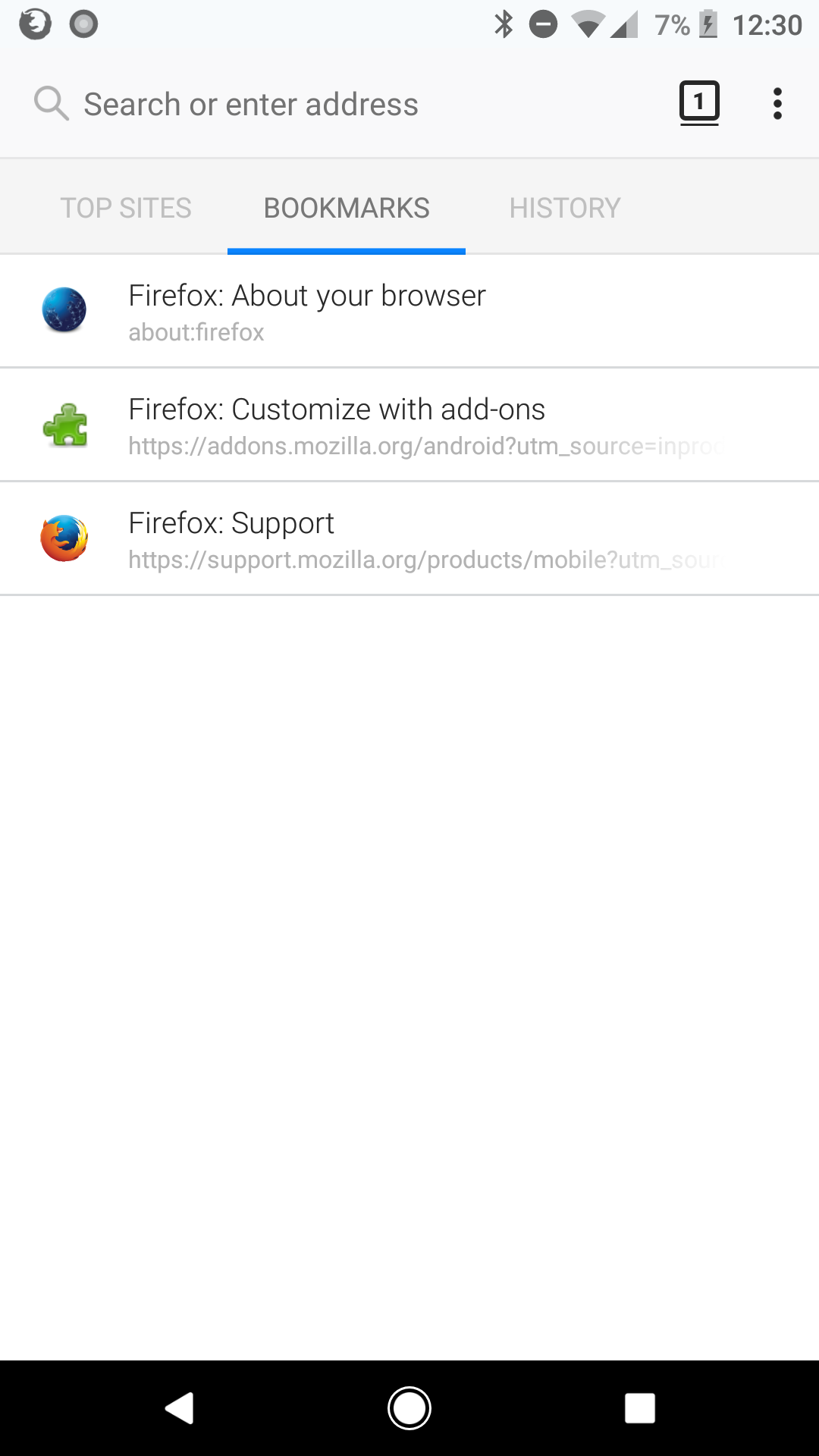 Firefox Nightly for Android has an improved bookmark manager