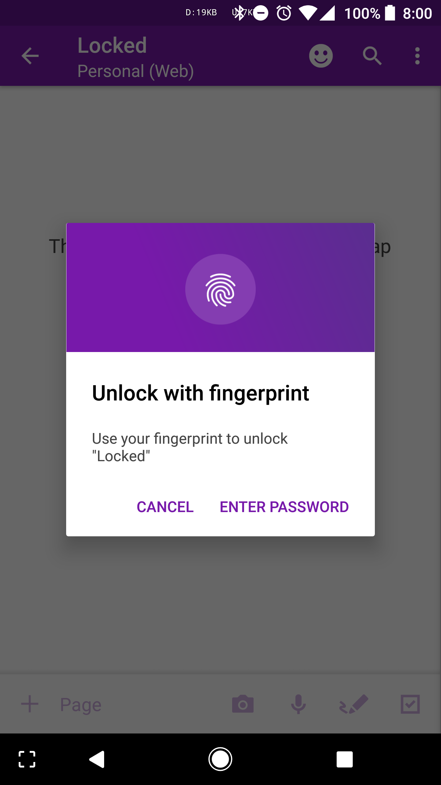 OneNote adds fingerprint security and the ability to create password ...